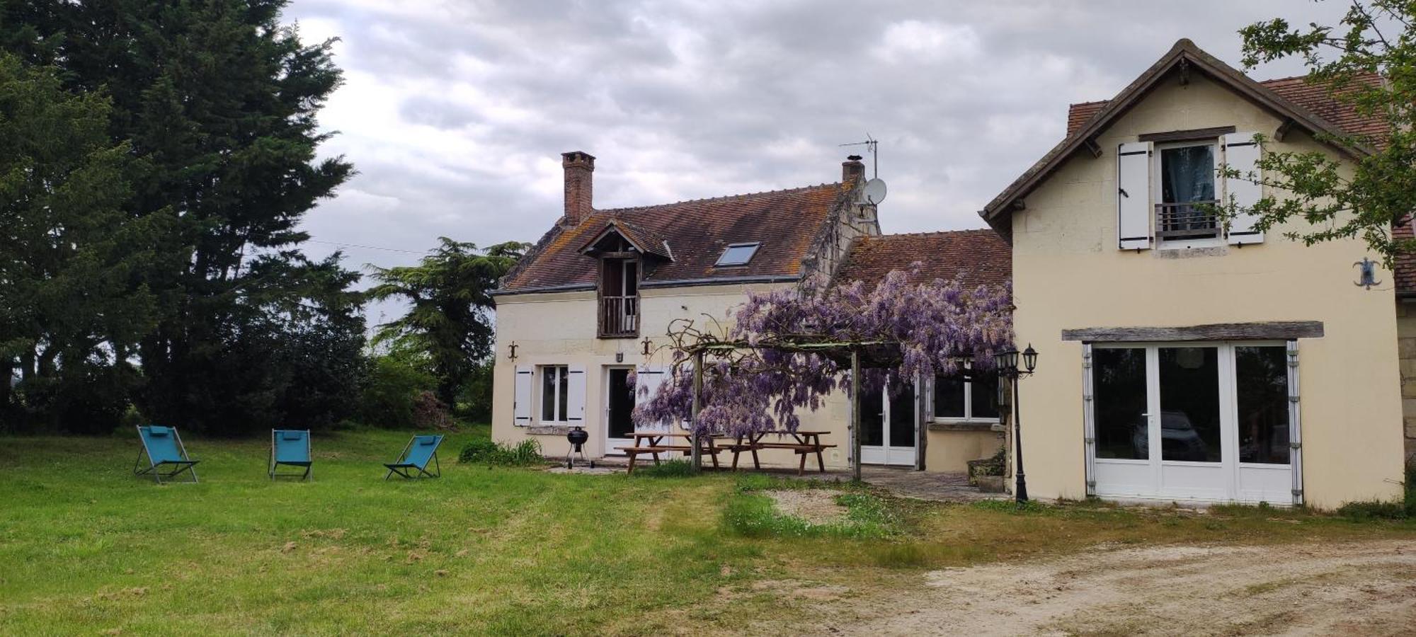 Gites De La Benardiere Vallières-les-Grandes Exterior foto