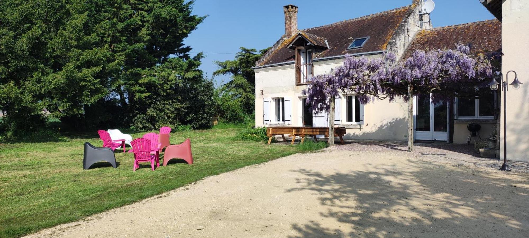 Gites De La Benardiere Vallières-les-Grandes Exterior foto